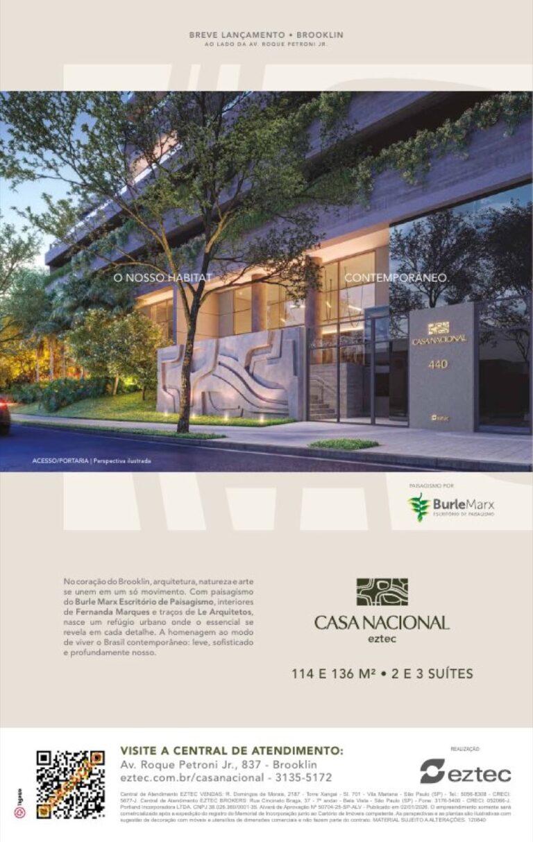Casa Nacional Eztec, peça da campanha criada pela Tagawa