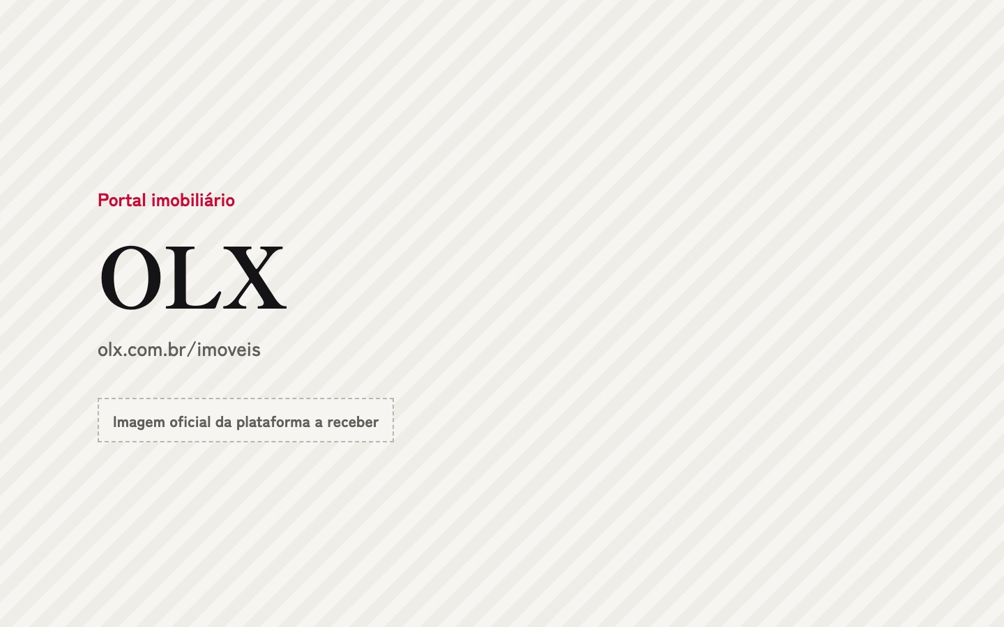 Página inicial do site oficial OLX