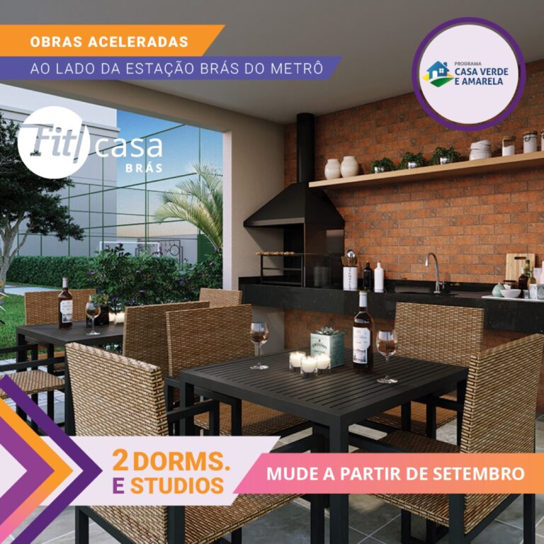 Fit Casa Brás, peça da campanha criada pela Tagawa