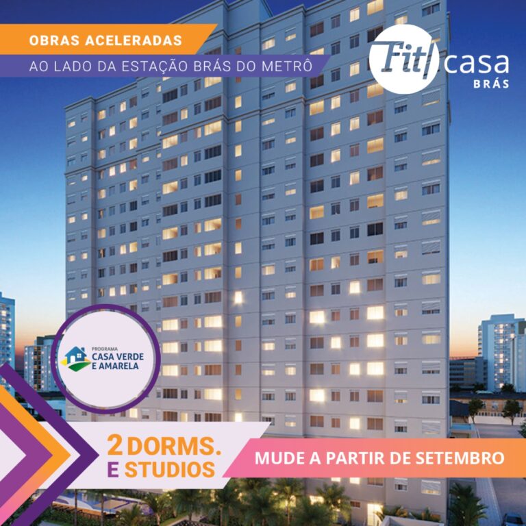 Fit Casa Brás, peça da campanha criada pela Tagawa