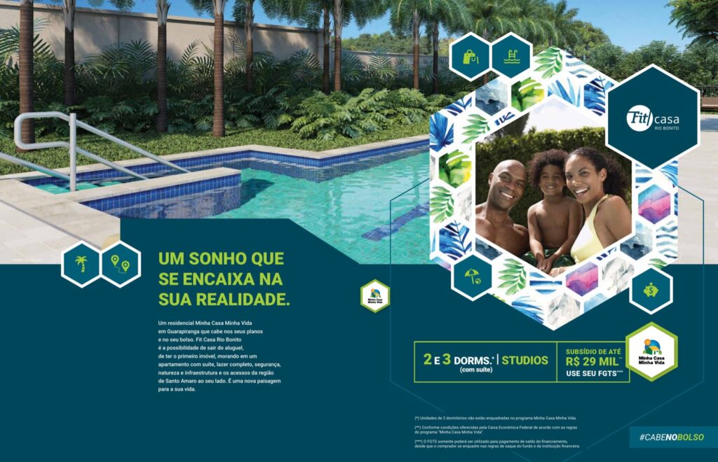 Fit Casa Rio Bonito, página do book criada pela Tagawa