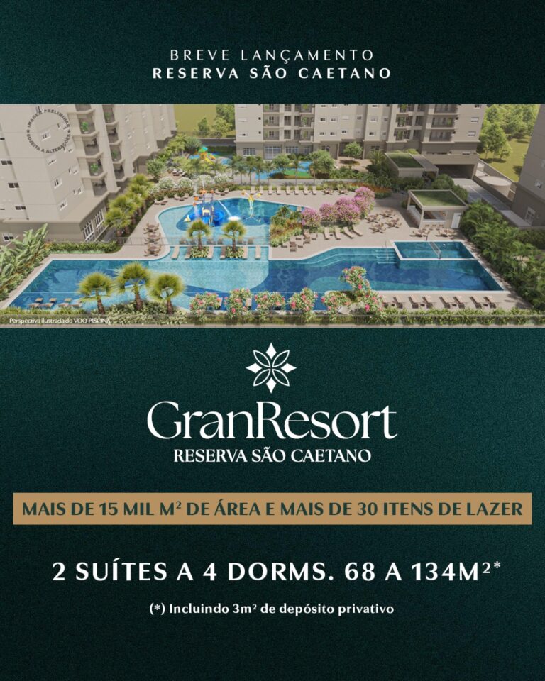 GranResort São Caetano, peça da campanha criada pela Tagawa