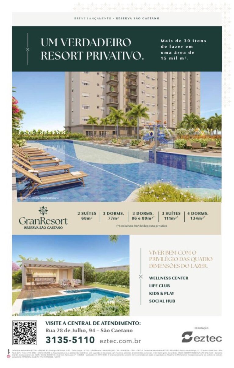 GranResort São Caetano, peça da campanha criada pela Tagawa