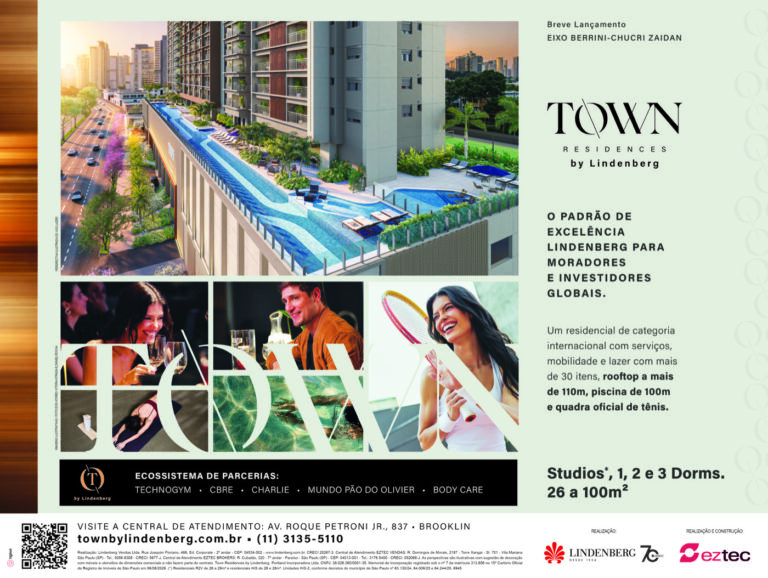 Town Residences by Lindenberg, peça da campanha criada pela Tagawa