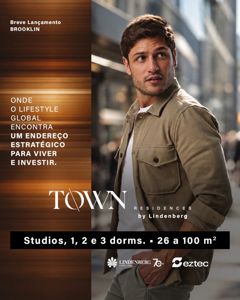 Town Residences by Lindenberg, peça da campanha criada pela Tagawa